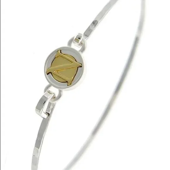 INITIAL ‘N’ CUFF BRACELET - Picture 2 of 2